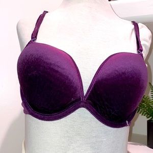 Purple Velvet bra